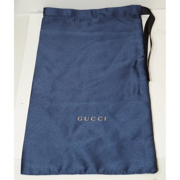 NEW AUTHENTIC GUCCI SUNGLASSES ACCESSORY DRAWSTRING DUST SATIN BAG POUCH… - Picture 5 of 12